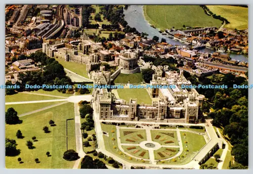 L356980 Windsor Castle Luftaufnahme J Arthur Dixon Newport I W England