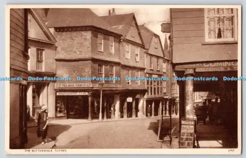 R825775 Totnes The Butterwalk Postkarte