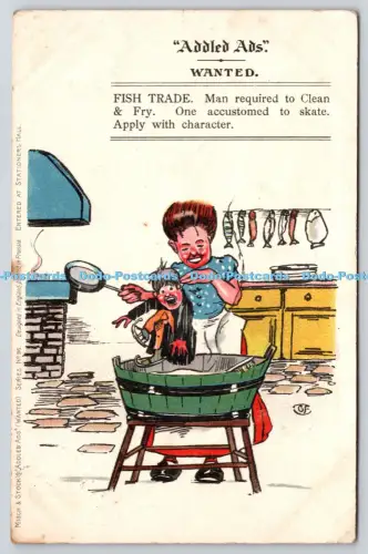 R825799 Fischhandel Zusatzanzeigen Misch und Lager Serie Nr 96 1904