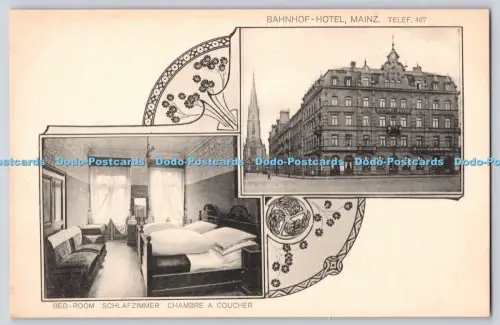 R825969 Mainz Bahnhof Hotel Schlafzimmer Multi View