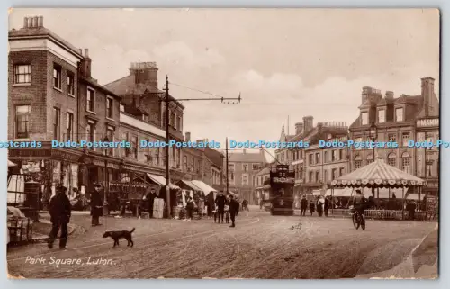 R825971 Luton Park Square Tram H Seath Artistic Series 1912