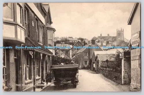 R825975 Parracombe Das Dorf Postkarte