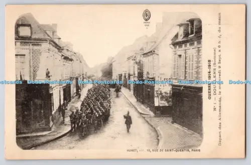 R825989 Guerre Doppel Somme Huret D A Longuet