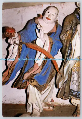 L354580 Skulpturen von Arhats im Bambus Tempel von Kunming 1995