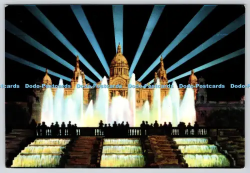 L358662 Barcelona The Nighthly Show in Montjuich J Ubach Puig