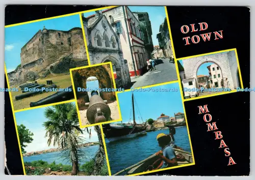 L358679 Altstadt Mombasa Kenia Schreibwaren Dino Sassi Multi View
