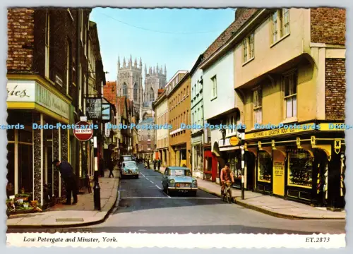 L358685 York Low Petergate und Minster Bamforth Holmfirth Yorks