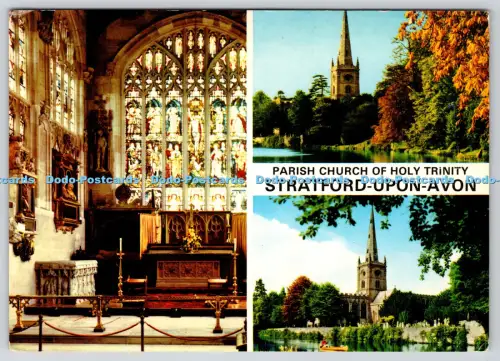 L358687 Stratford Upon Avon Pfarrkirche Heilige Dreifaltigkeit John Hinde mehrere Ansichten