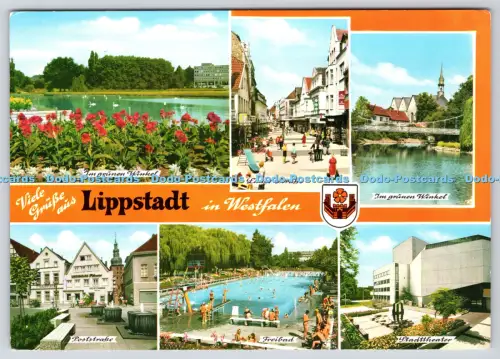 L359326 Viele Grusse aus Lippstadt in Westfalen Im Grunen Winkel Krapohl PM Fiel