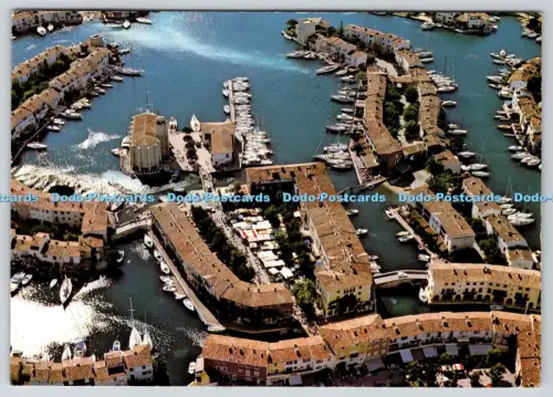 L359368 Port Grimaud Var La Cite Lacustre vue d avion Elbe PM Monaco Condamine 1
