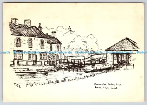 L359434 Grand Union Canal Braunston Bottom Lock P J Hall J Yeates Chevron Press