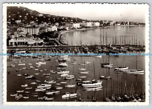 L359438 Cannes Le Port et la Croisette vus du Mt Chevalier Rella RP