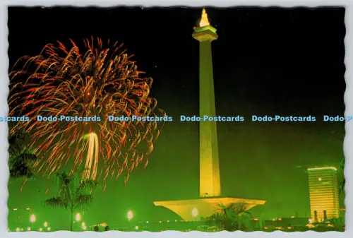 L359449 Jakarta National Monument at Night