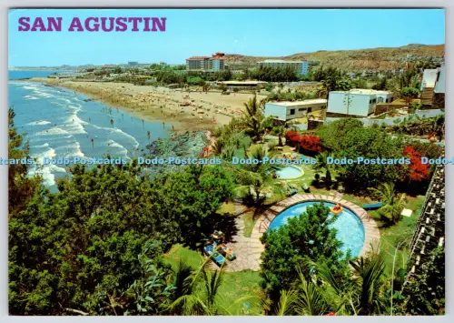 L357604 San Augustin Gran Canaria Gärten und Strand Com Ar Tur Cabrera 1988