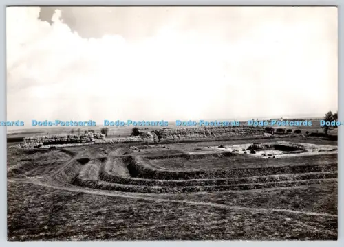 L357651 Kent Richborough Castle Blick ins Innere Fort Blick nach Norden Überreste von Great