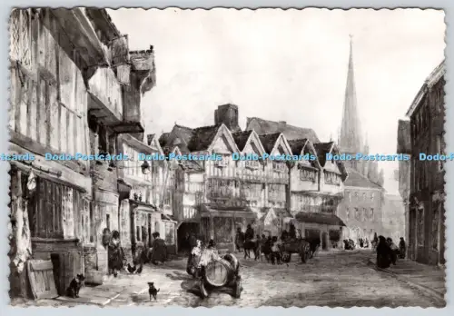 L357655 Hereford Butcher Row 1815 Hereford City Museum David Cox