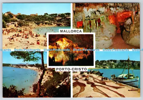 L357671 Mallorca Porto Cristo Höhlen Strand Postales Cyp Farbnummer 50 123 Multi Vi