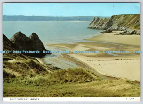 L357700 Gower Three Cliffs Bay Judges Limited C 1040