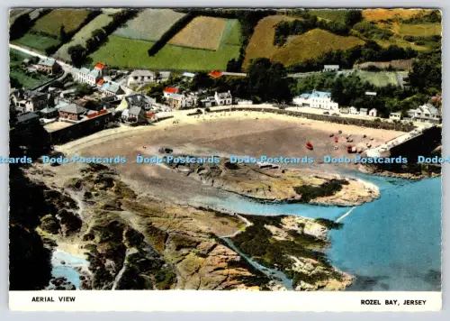 L357902 Jersey Rozel Bay Luftbild Premier Drucker Combier Imp Macon