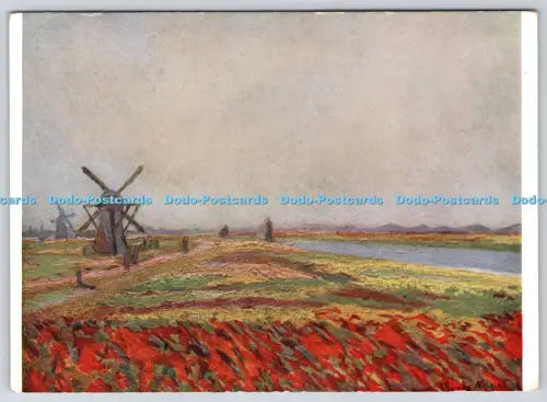 L357914 Ein Tulpenfeld bei Leyde Geo Pulman and Sons Ltd Nr. 1277 Claude Monet