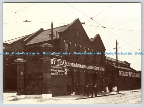 L359598 Guardian Gazette Leserdienst von Straßenbahn Leyton und Bloomsbury Vestry Hou