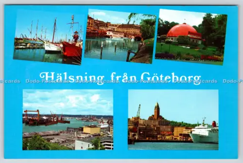 L359836 Halsning Fran Göteborg H und F Allimpex Schweden AB Sverige Multi View