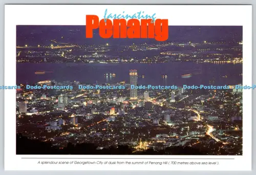 L359962 Faszinierende Penang Eine herrliche Szene der Stadt Georgetown S A Majeed Ahmad