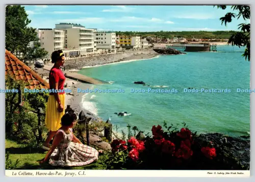 L359969 C I Trikot Havre des Pas La Collette John Hinde E Ludwig