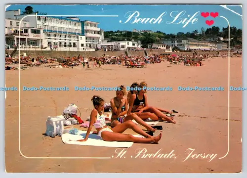 L360124 Trikot St Brelade Beach Life John Hinde