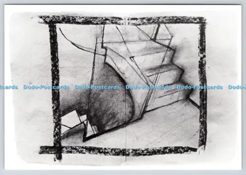 L360125 Kohle auf Papier Dominic Eliot 1987