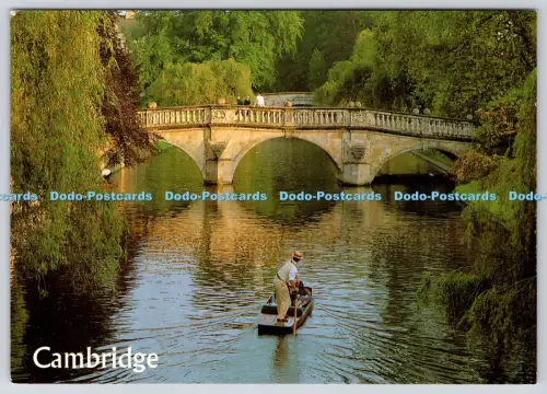 L360129 Cambridge Clare Bridge The Backs J Salmon Sevenoaks Kent 1998