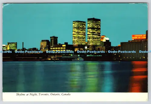 L360203 Toronto Kanada Ontario Skyline bei Nacht Royal Specialty Sales Plastichro