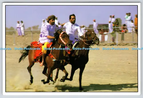 L360205 Pferderennen Innenausstattung Sultanat Oman schöne Fotomagie