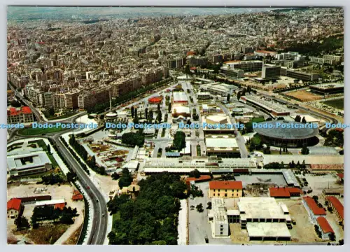 L360213 Thessaloniki Luftaufnahme der Messe Lykides