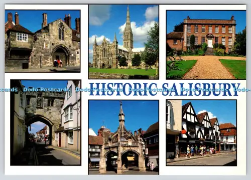 L360232 Historische Kathedrale von Salisbury J Salmon Sevenoaks Kent Multi View