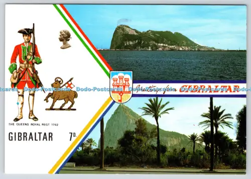 L360233 Grüße vom Gibraltar Rock vom Bay Rock Fotodienst Joe