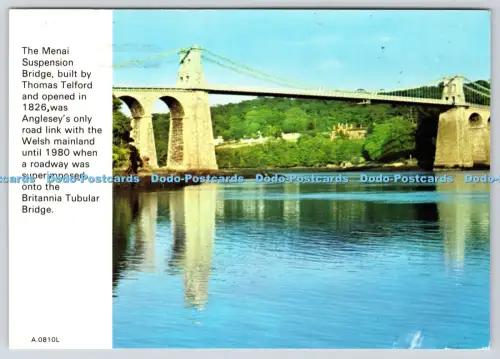 L360287 The Menai Suspension Bridge E T W Dennis Scarborough