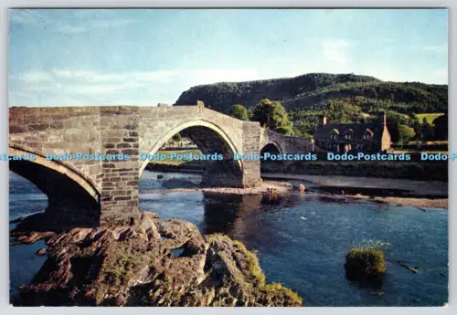 L360291 Denbighshire Llanrwst Bridge and Tu Hwnt i r Bont J Arthur Dixon Newport