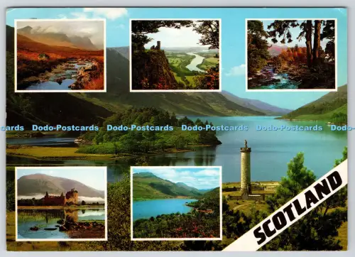 L360301 Scotland Loch Shiel and Glenfinnan Monument Levy 1988 Multi View