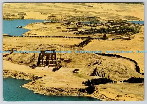 L360318 Abu Simbel Luftaufnahme der Tempel Al Ahram Dino Sassi