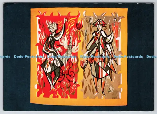 L360323 Wandteppich Sonnenschein und Dusche Sax Shaw Royal Scottish Museum Edinburgh Cr
