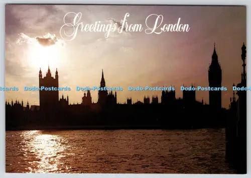 L360328 Grüße aus London Houses of Parliament Thomas Benacci Storti