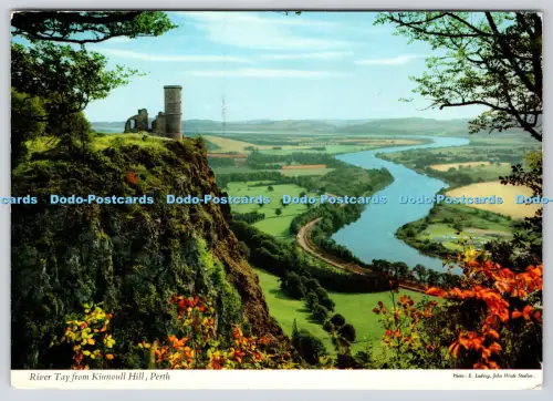 L360337 Perth River Aufenthalt von Kinnoul Hill John Hinde E Ludwig
