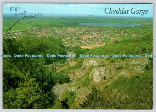 L360344 Cheddar Gorge From Above J Salmon Sevenoaks Kent 1991