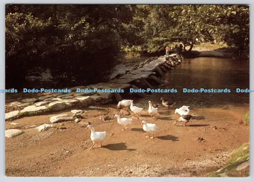 L360363 Tarr Steps Exmoor Nationalpark Dulverton Kamera Club Bigwood und Heftklammer