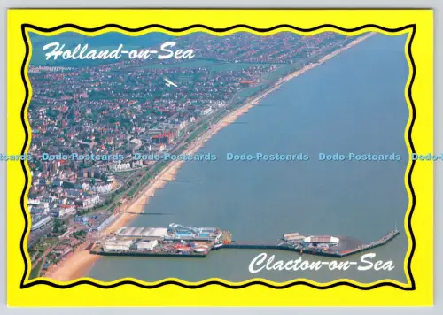 L360366 Holland on Sea Clacton on Sea Shoreline Karten E T W Dennis D Hanbury