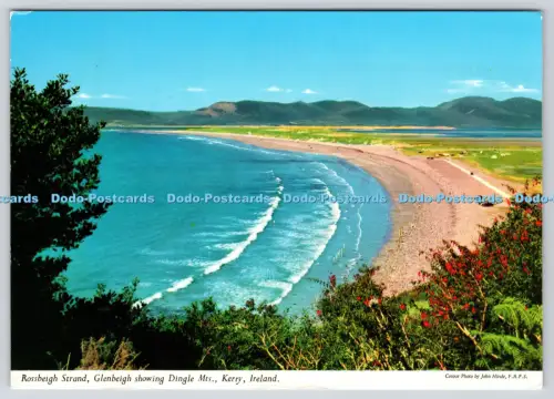 L360371 Irland Kerry Rossbeigh Strand Glenbeigh Showing Dingle Mts John Hinde