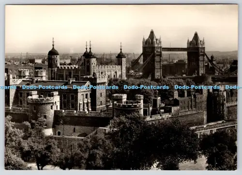 L360543 Tower of London General View from North West Ministry of Works Crown
