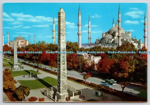 L360559 Istanbul ve Saheserleri Hipodromus und die blaue Moschee Keskin Farbe