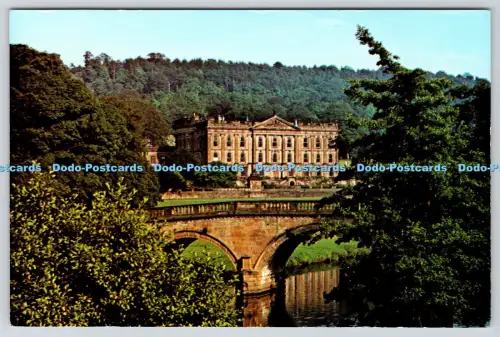 L360739 Derbyshire Chatsworth Haus Stadtteilansicht